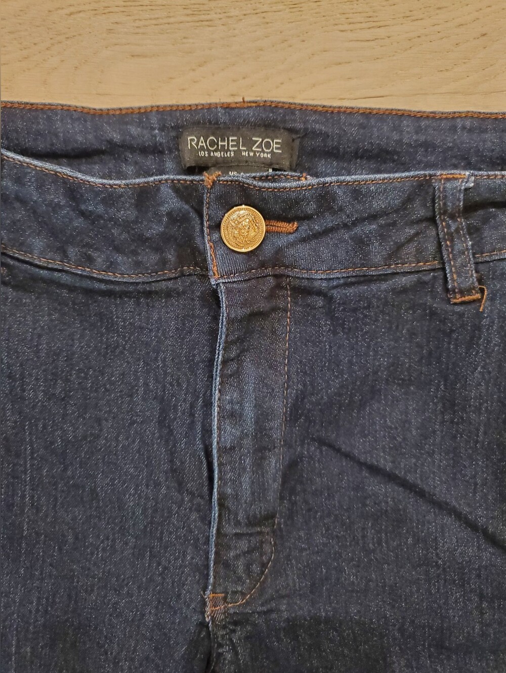 Brand New- Rachel Zoe Wide Leg Dark wash/Soft Denim